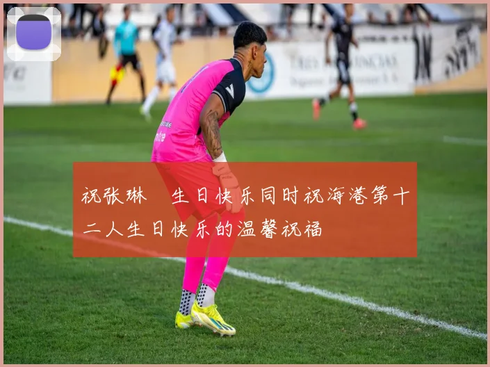 祝张琳芃生日快乐同时祝海港第十二人生日快乐的温馨祝福